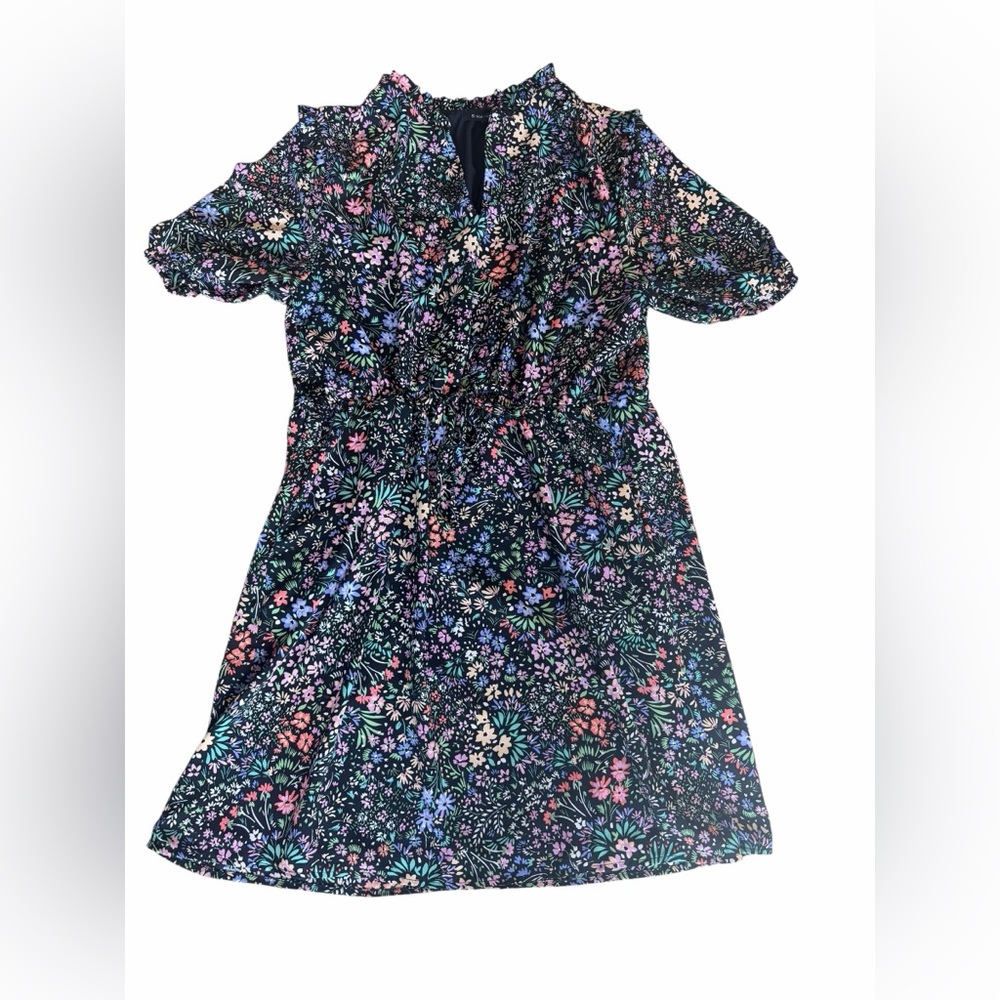 41 Hawthorn Multicolor Floral Mini Dress - Picture 4 of 5